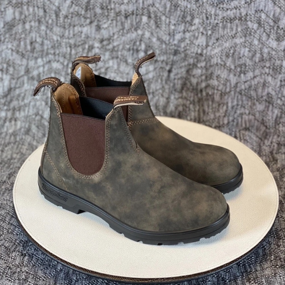 Blundstone Brown Leather Chelsea Boots